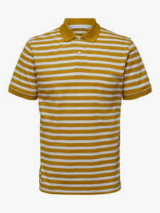 Selected Homme Kells Polo tričko Žltá