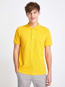 Celio Neceone Polo tričko Žltá