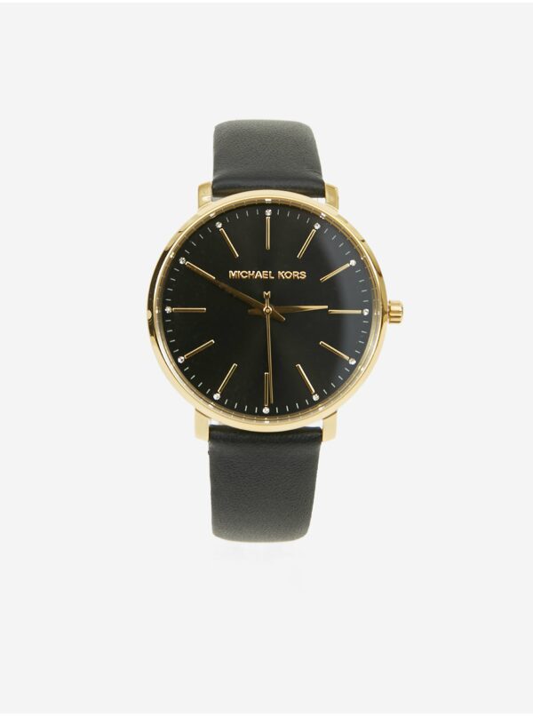 Dámske hodinky s remienkom v čiernej farbe Michael Kors
