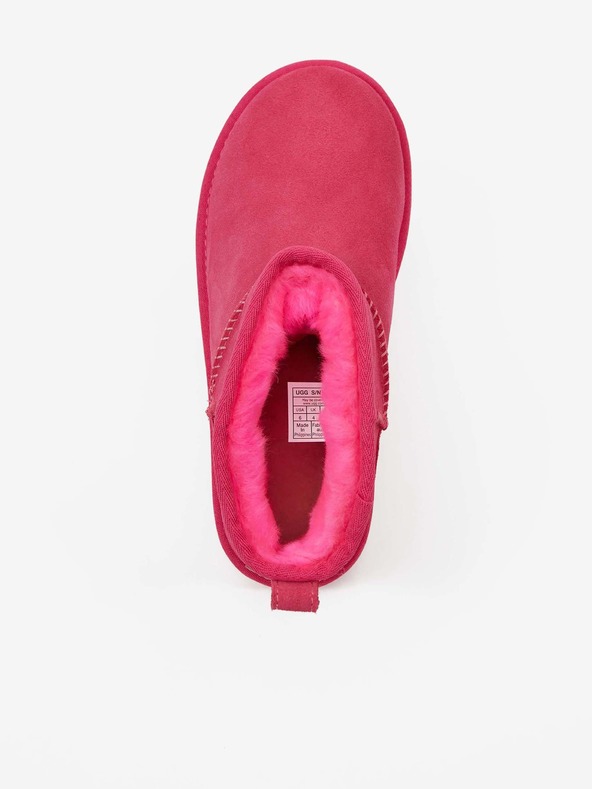 UGG Classic Ultra Mini Členková obuv Ružová