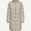 Béžový zimný prešívaný kabát Jacqueline de Yong New Finno
