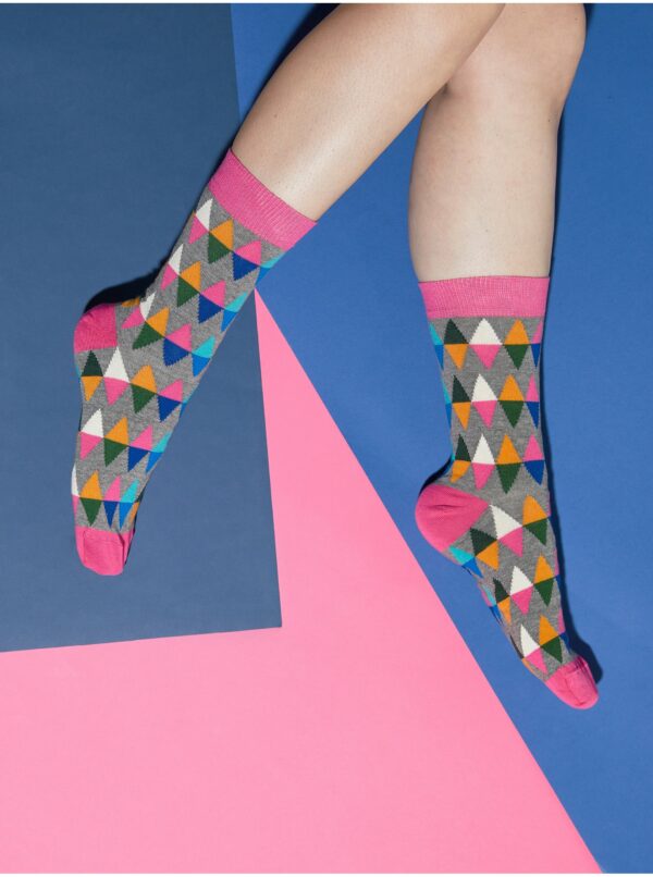 Sada troch párov dámskych vzorovaných ponožiek ZOOT.lab