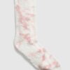 Ponožky pre ženy GAP - ružová, biela