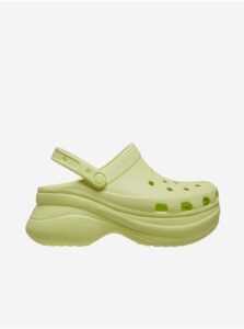 Svetlozelené dámske šľapky Crocs Classic Bae Clog