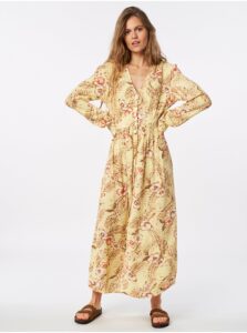 Košeľové šaty pre ženy Rip Curl - žltá