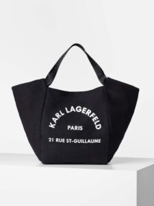 Karl Lagerfeld Shopper taška Čierna