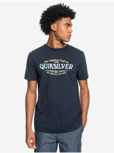 Tmavomodré chlapčenské tričko Quiksilver