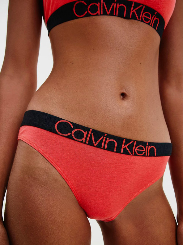 Calvin Klein Bikini Nohavičky Červená