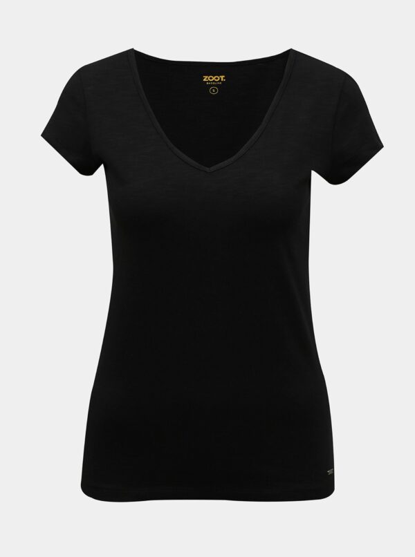 Čierne dámske basic tričko ZOOT Baseline Lia
