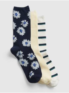 Ponožky pre ženy GAP - zlatá