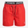 Plavky pre mužov Jack & Jones - červená
