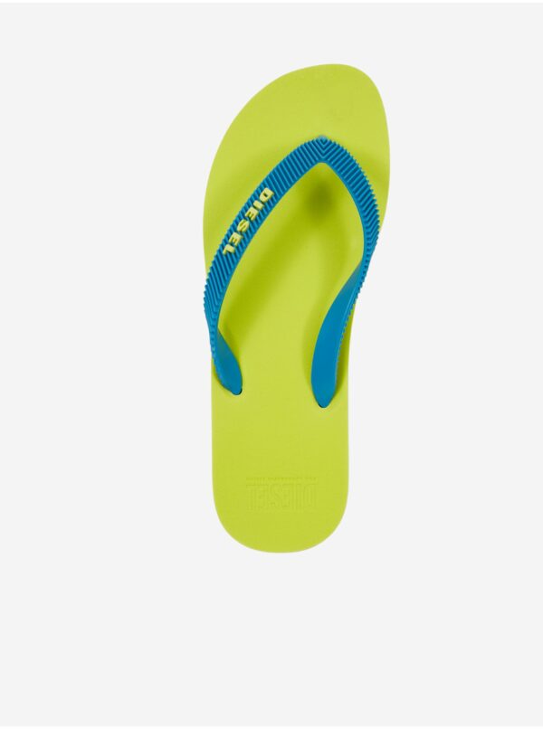 Sandále, papuče pre mužov Diesel - svetlozelená, modrá