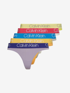 Calvin Klein Underwear	 Nohavičky 5 ks Fialová