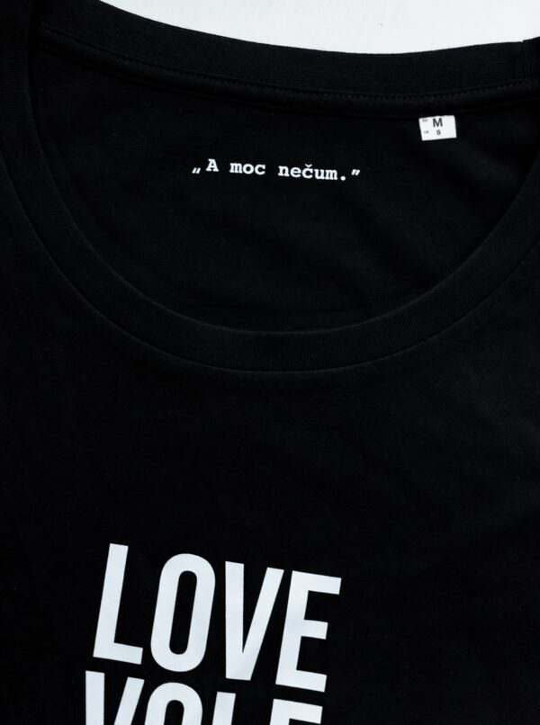 Čierne dámske tričko ZOOT Original Love Vole