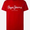Červené pánske tričko Pepe Jeans Original