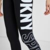 Legíny pre ženy DKNY - čierna