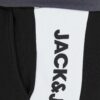 Čierne kraťasy Jack & Jones Logo