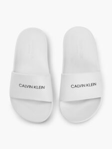 Calvin Klein One Mold Slide Šľapky detské Biela