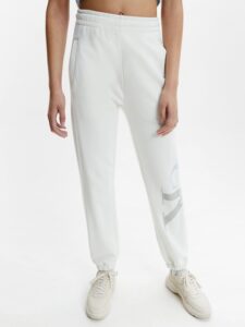 Calvin Klein Jeans Tepláky Biela
