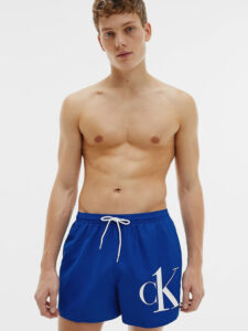 Calvin Klein Underwear	 Short Drawstring Plavky Modrá