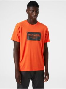 Oranžové pánske tričko HELLY HANSEN