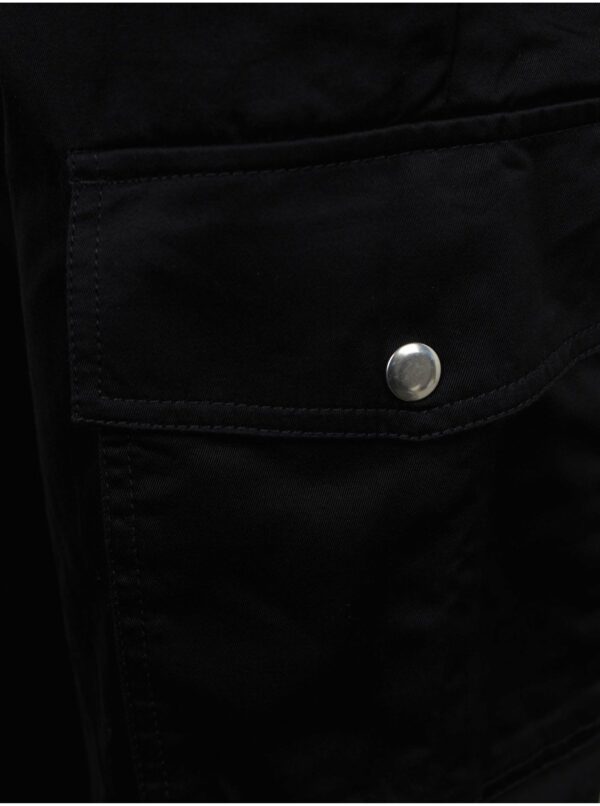 Čierne pánske nohavice s vreckami Diesel Jared