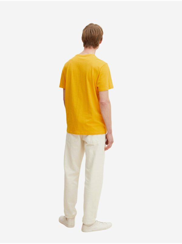 Žlté pánske tričko Tom Tailor