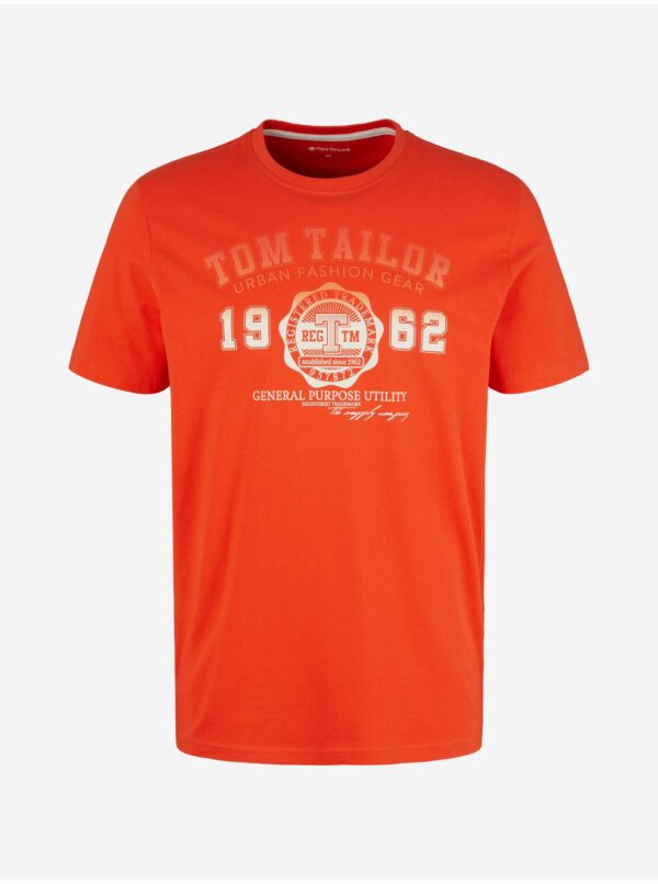 Červené pánske tričko Tom Tailor