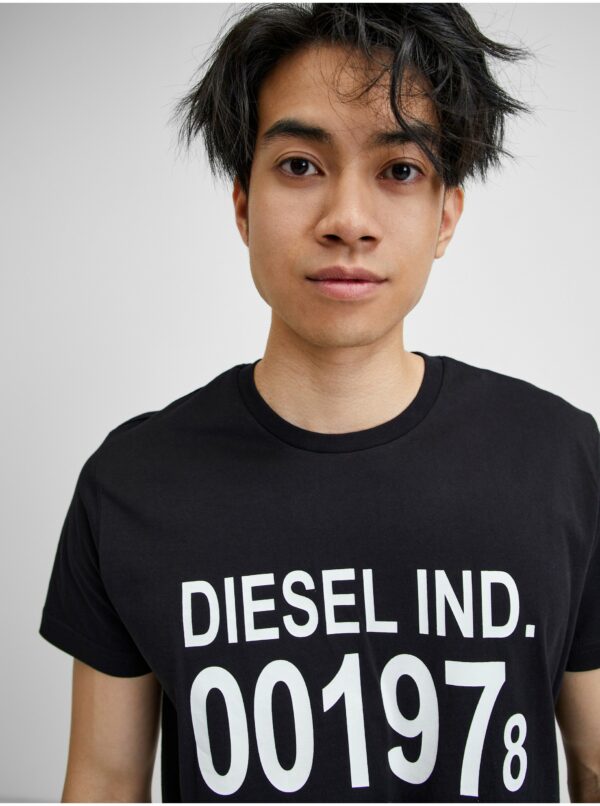 Čierne pánske tričko Diesel Diego
