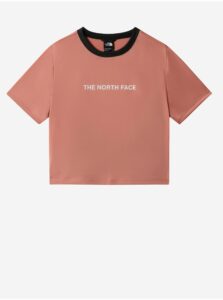 Čierno-staroružové tričko The North Face