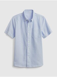 Modrá chlapčenská košeľa oxford GAP
