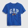 Modré chlapčenské tričko GAP & Disney Mickey GAP