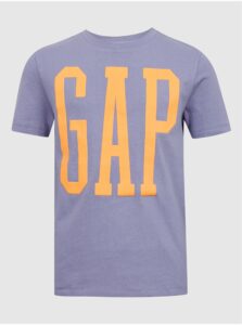 Svetlofialové dievčenské tričko GAP