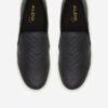Čierne dámske slip on topánky ALDO Gung