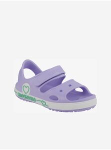 Svetlofialové dievčenské sandále Coqui Yogi