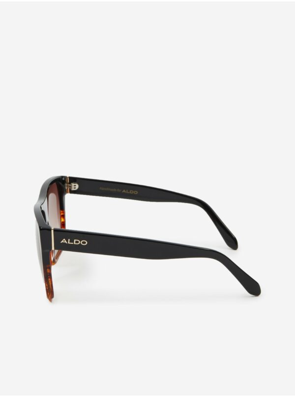 Hnedo-čierne dámske slnečné okuliare ALDO Wissi