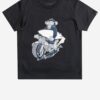 Čierne chlapčenské tričko Quiksilver Primates Motor
