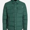 Zelená prešívaná košeľová bunda Jack & Jones Park