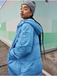 Trenčkoty a ľahké kabáty pre ženy ICHI - modrá