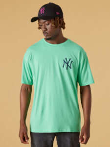 New Era New York Yankees MLB League Essential Tričko Modrá