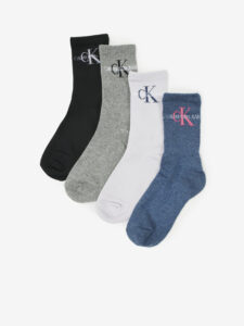 Calvin Klein Underwear	 Ponožky 4 páry Modrá
