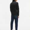 Calvin Klein Jeans Micro Branding Sveter Čierna