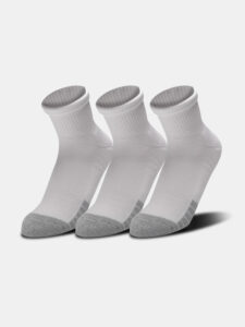 Under Armour UA Heatgear Quarter Ponožky 3 páry Biela
