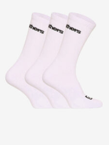 Horsefeathers Ponožky 3 páry Biela