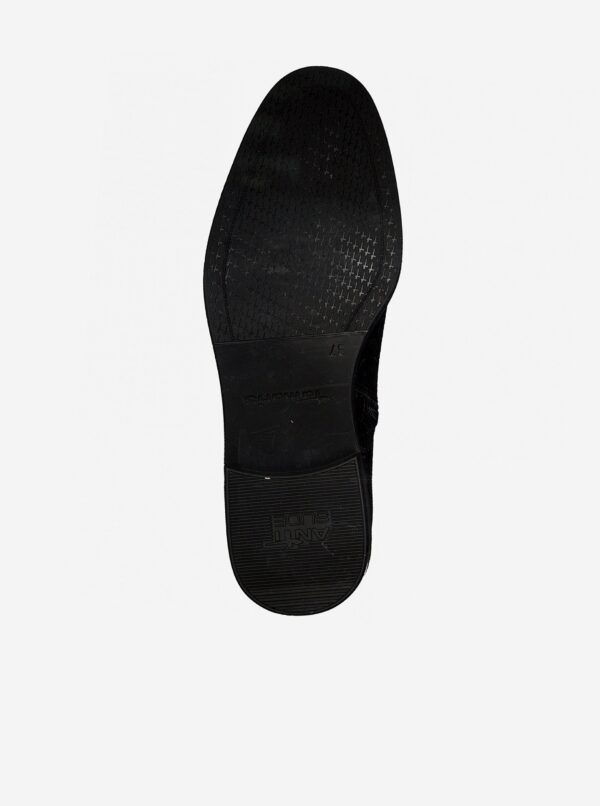 Čierne členkové topánky Tamaris