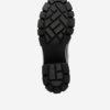 Čierne lesklé členkové topánky na podpätku Steve Madden Hutch