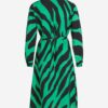 Šaty na denné nosenie pre ženy VILA - zelená, čierna