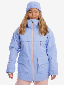 Roxy Chloe Kim Zimná bunda Modrá