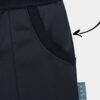 Čierne chlapčenské softshellové nohavice Unuo