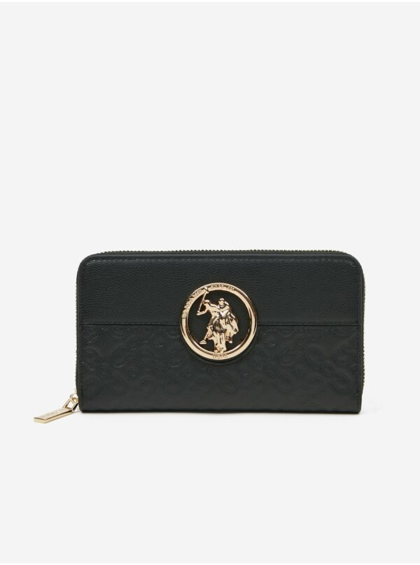 Čierna dámska malá peňaženka U.S. Polo Assn. Bettendorf